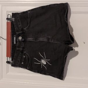 Disturbia Spider Shorts